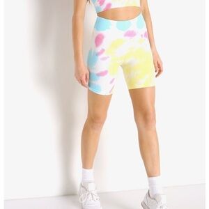 Spiritual Gangster Bike Short Sunburst Tie Dye